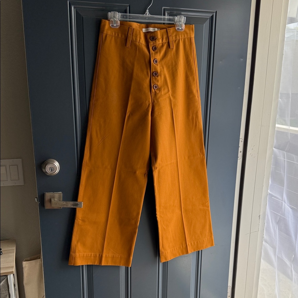 Christy Dawn Button-Fly Pants
